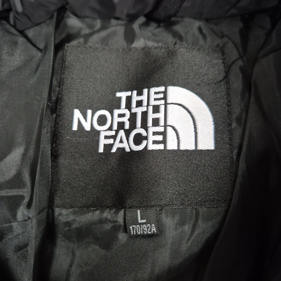 THE NORTH FACE BLACK DOWN PUFFER JACKET – SIZE L (UK) – 700 FILL POWER