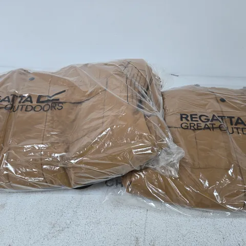 7 X BRAND NEW REGATTA EAMONT JACKETS IN BROWN - M & XL