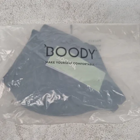 BAGGED BOODY WIRELESS T-SHIRT BRA IN BLACK SIZE XS