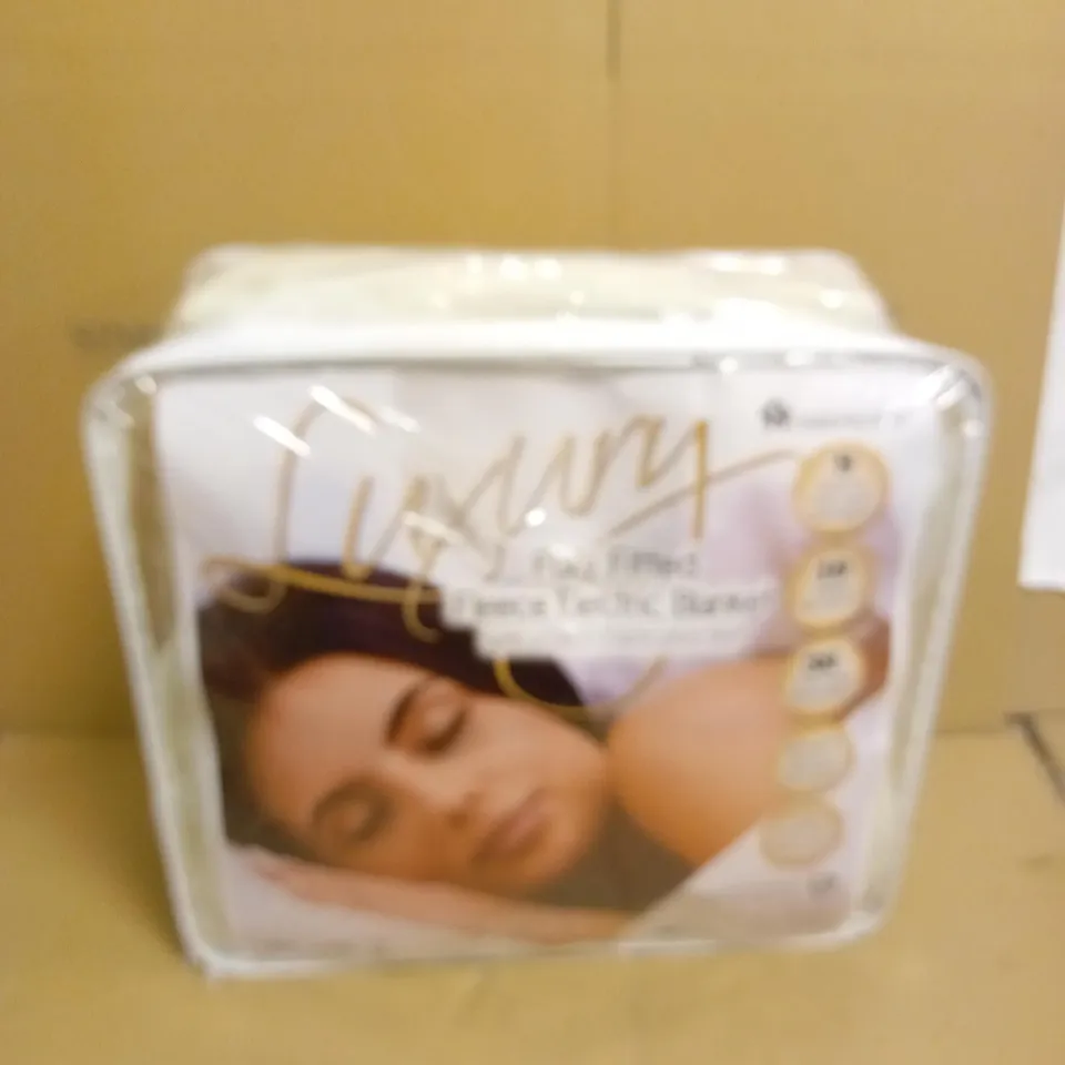 HOMEFRONT FULLY FITTED FLEECE ELECTRIC BLANKET 