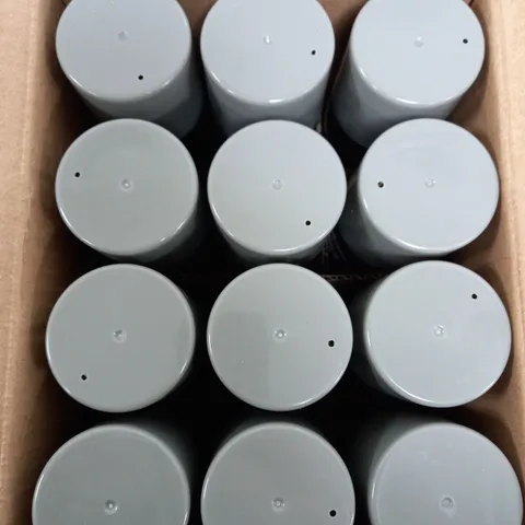 BOXED 12 X SPRAY PAINT IN GREY GLOSS
