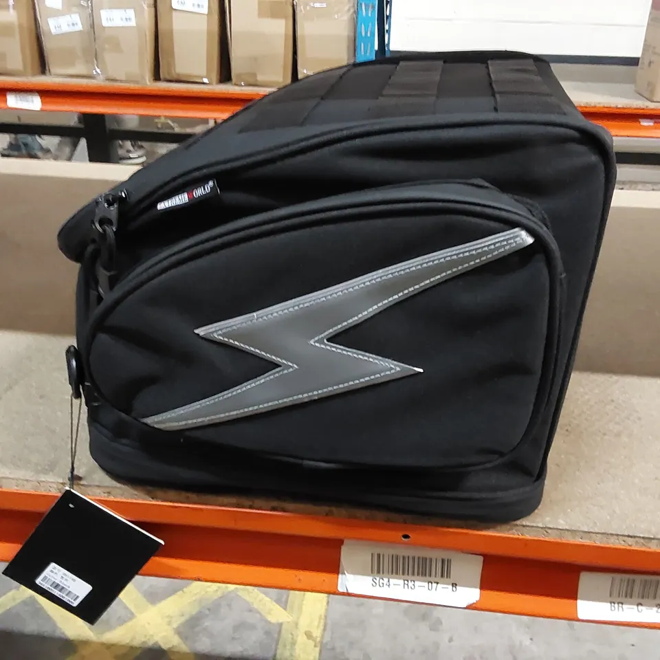 BOXED EXTREME WORLD MOTORCYCLE BAG - BLACK (1 BOX)