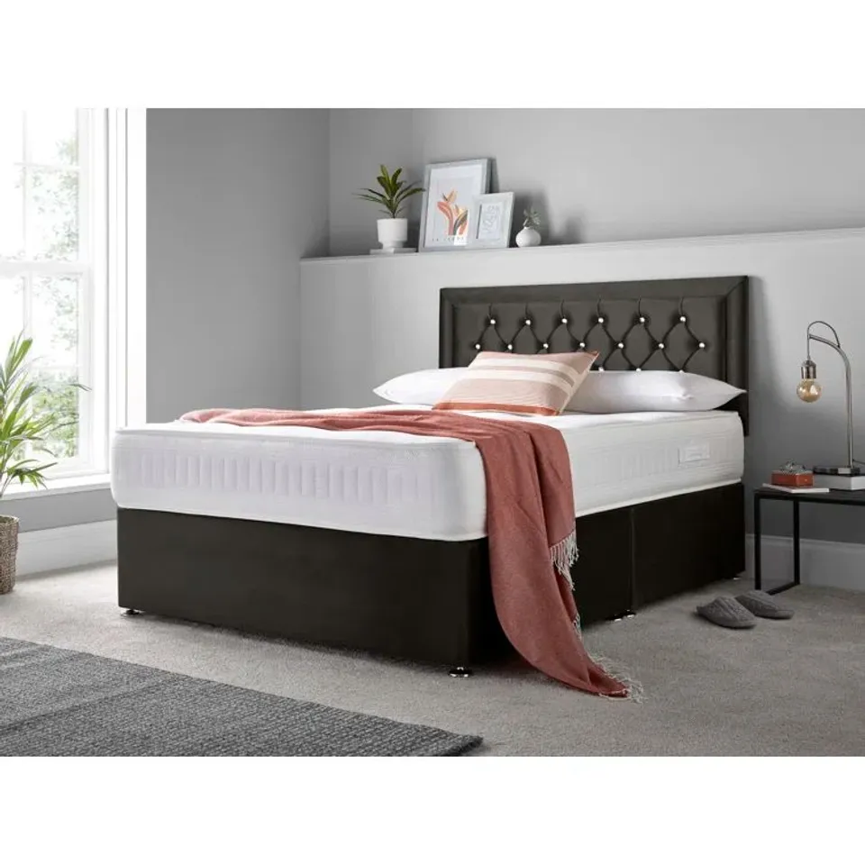 BOXED MACUNGIE DIVAN BED SET (3 PARTS)