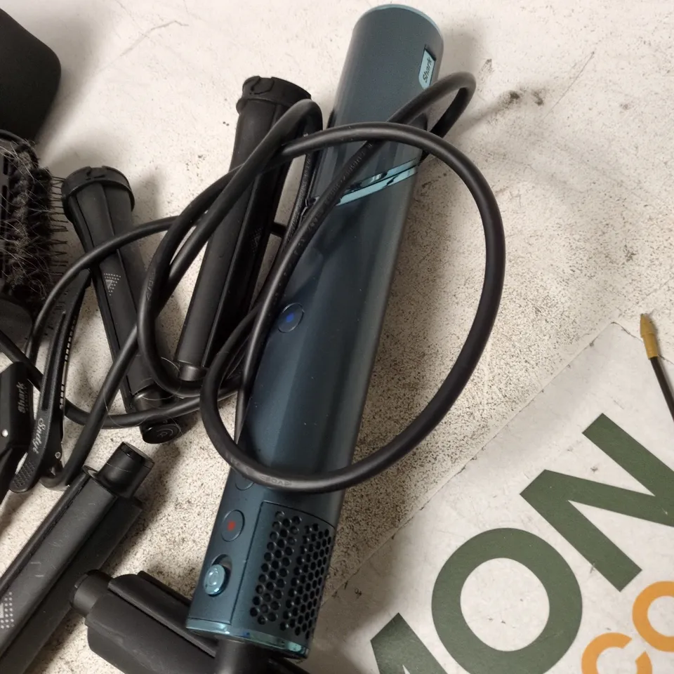 SHARK HAIR STYLING WAND WITH ATTACHMENTS – TURQUOISE HANDHELD HEATER