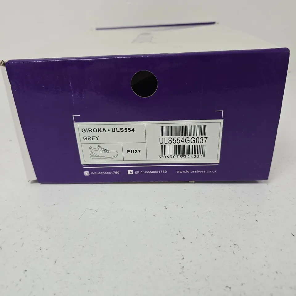LOTUS GIRONA ULS554 GREY TRAINERS – UK 4 (EU37)