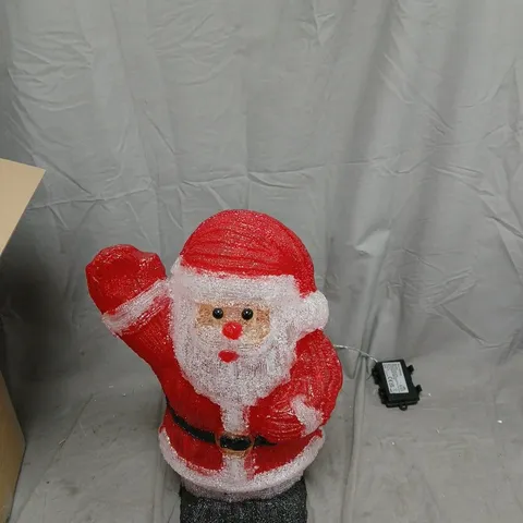 SANTA CLAUS CHRISTMAS LIGHT DECORATION – PLUG-IN FIGURE