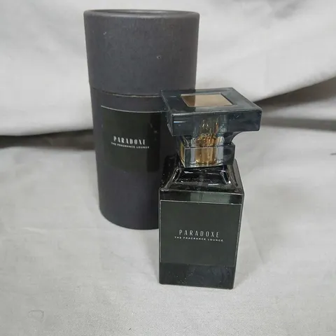 PARADOXE THE FRAGRANCE LOUNGE PERFUME – BLACK RECTANGULAR BOTTLE
