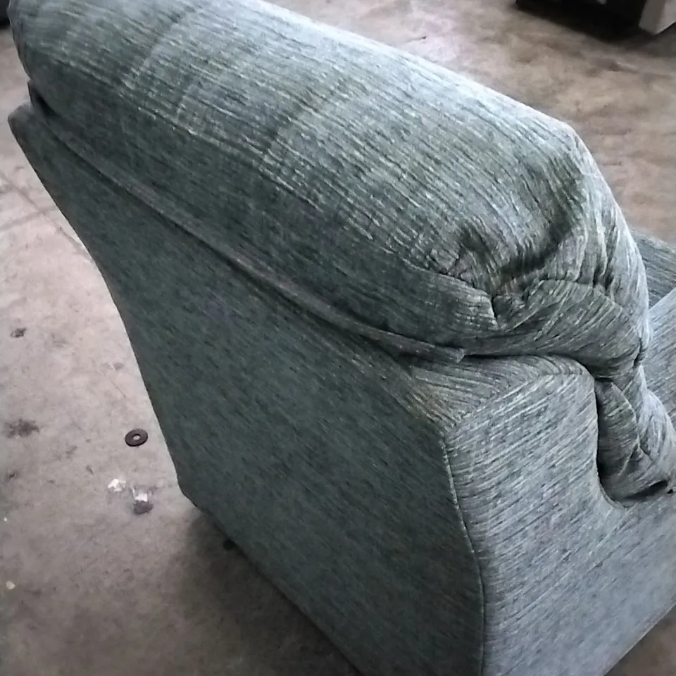 QUALITY BRITISH DESIGNED & MANUFACTURED G PLAN MALVERN ARMCHAIR WAFFLE MARINE FABRIC 