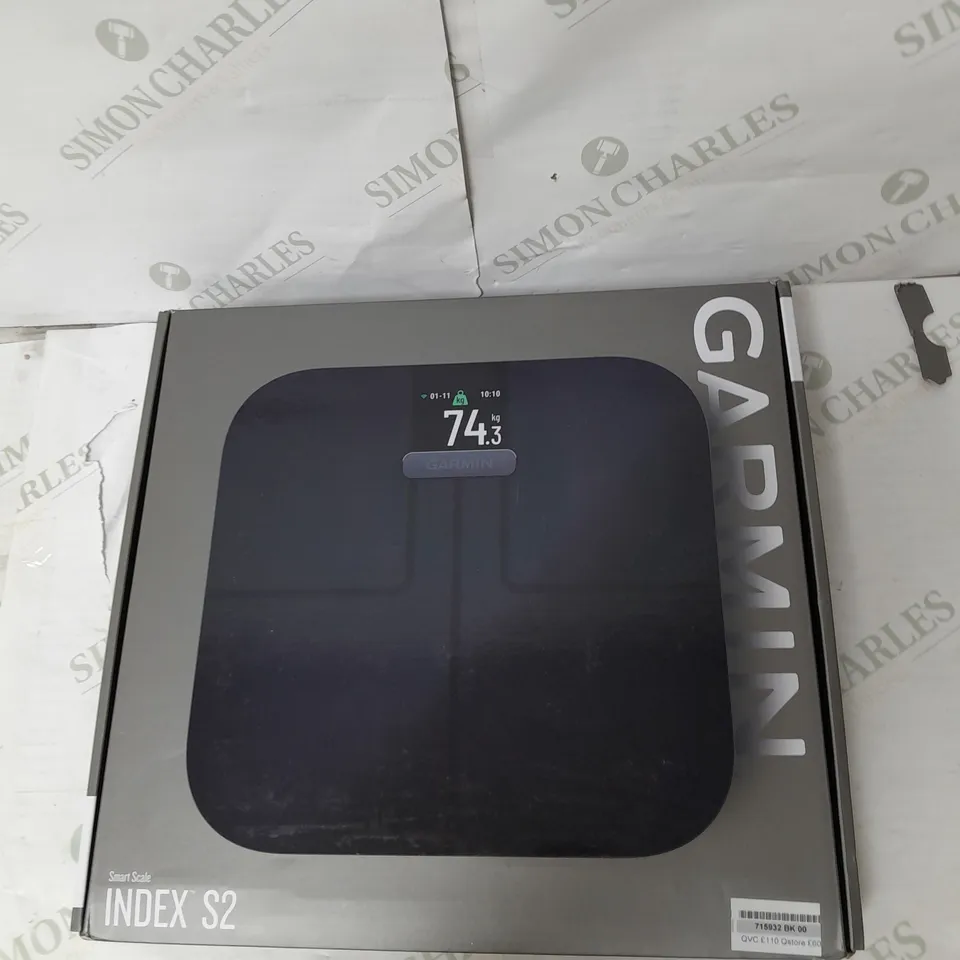 GARMIN INDEX S2 DIGITAL SMART SCALE IN BLUE 