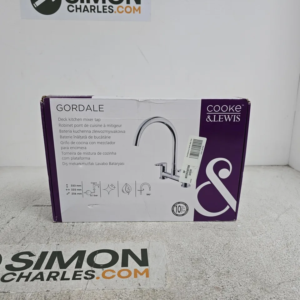 COOKE & LEWIS GORDALE DECK KITCHEN MIXER TAP