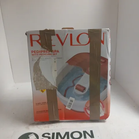 REVLON PEDICURE SPA WITH MEDICURE SET