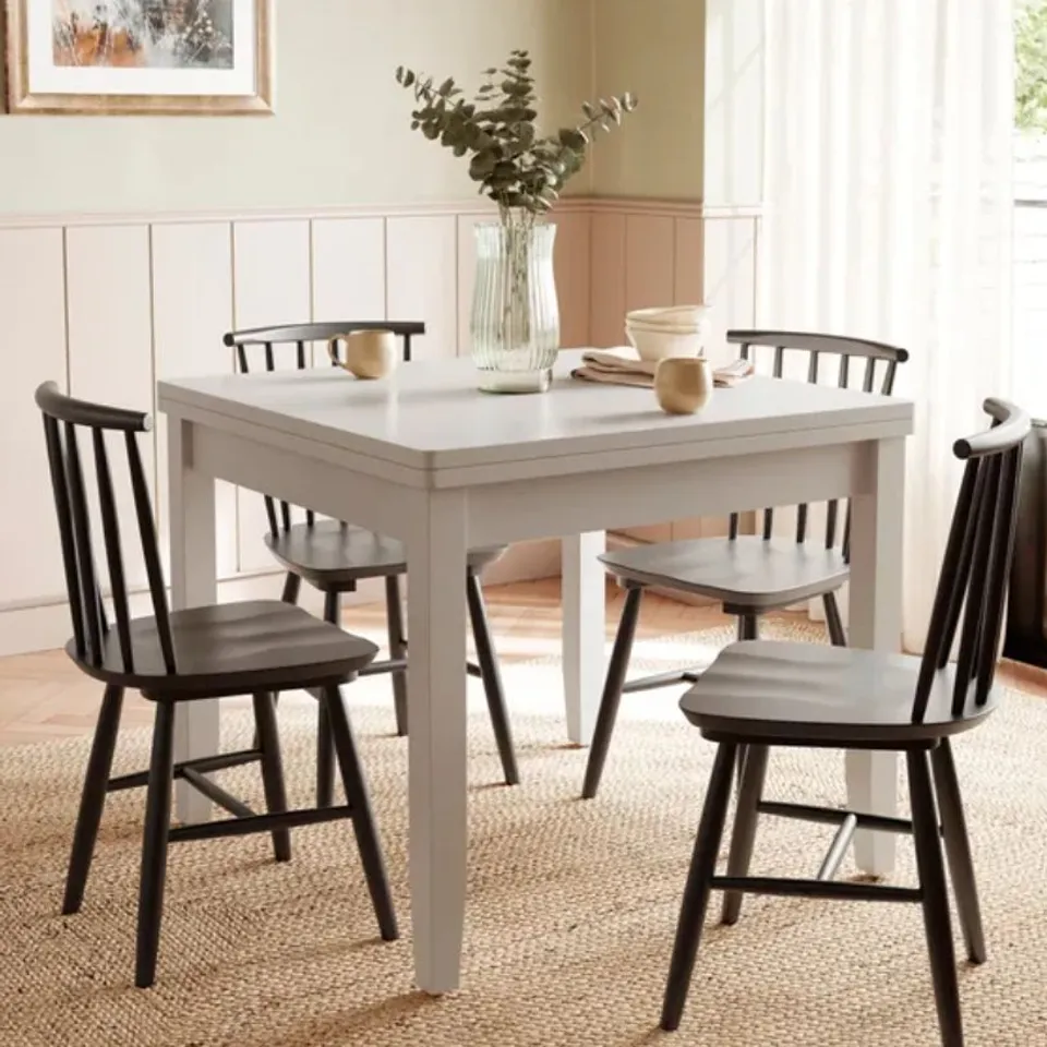 BOXED LYNTON FLIP TOP DINING TABLE - NATURAL (1 BOX )