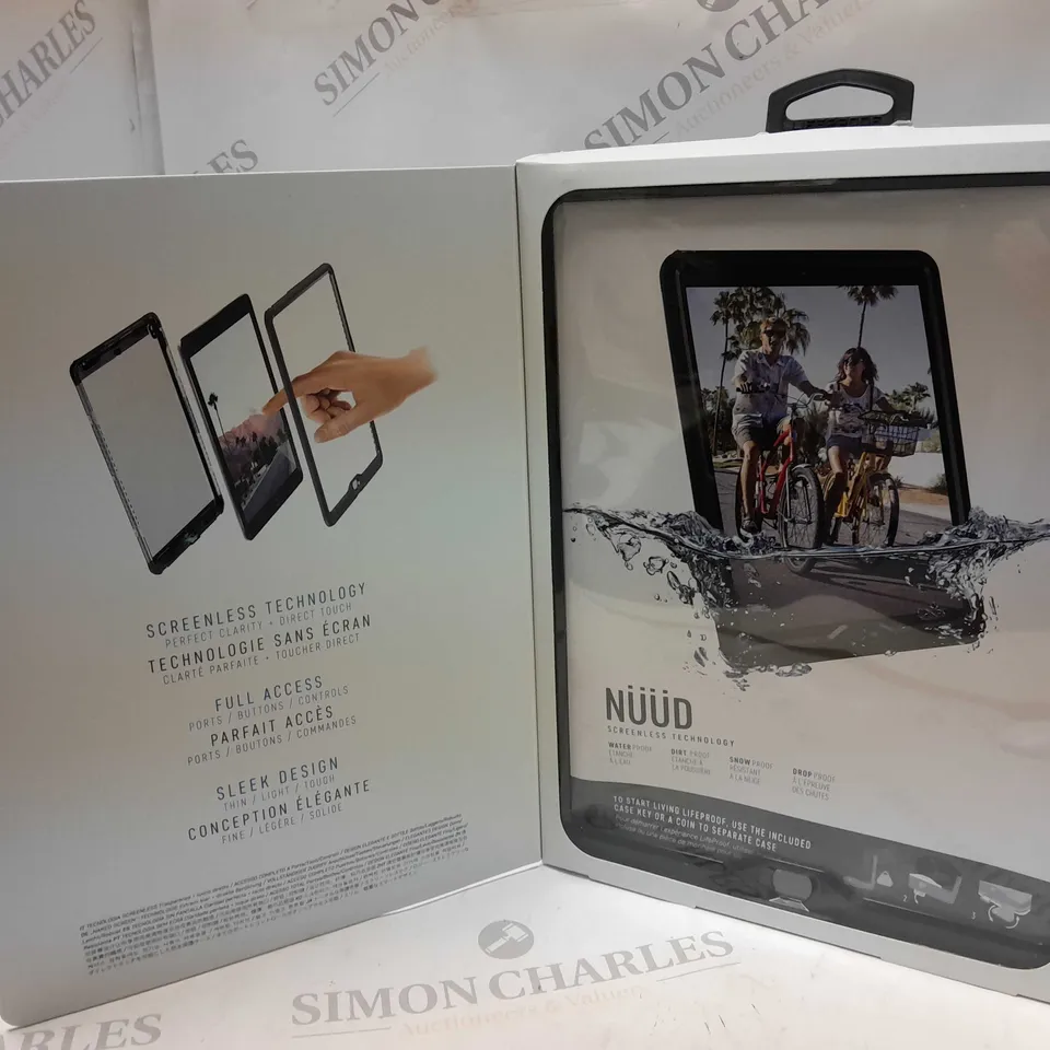 APPROXIMATELY 12 BOXED LIFEPROOF NUUD SERIES WATERPROOF CASE FOR IPAD PRO 12.9" (2ND GEN) - BLACK