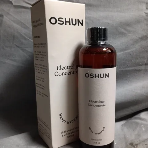OSHUN ELECTROLYTE CONCENTRATE UNFLAVOURED LIQUID FOOD SUPPLEMENT (250ML)