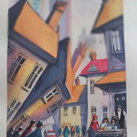 THREE ASSORTED JNDOX SIGNED ORIGINAL ARTWORKS TO INCLUDE; #1561 AND #1563