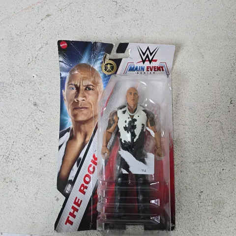 THE ROCK WWE ACTION FIGURE – MAIN EVENT SERIES (MATTEL)