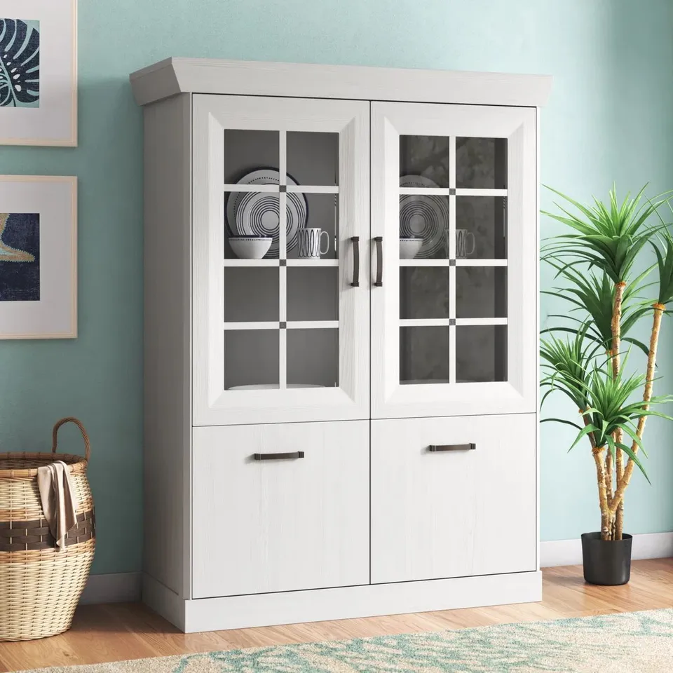 BOXED ITHACA DISPLAY CABINET (3 BOXES)