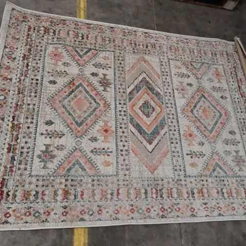 HEACOCK DHURRIE PURPLE/GREY RUG 160Γ213CM