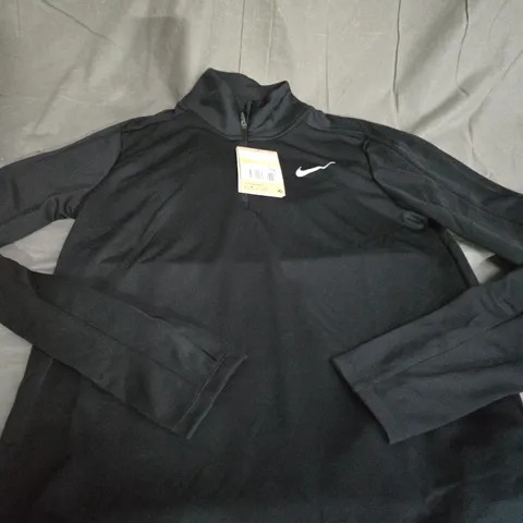 NIKE BLACK WOMENS RUNNING JACKET SIZE S