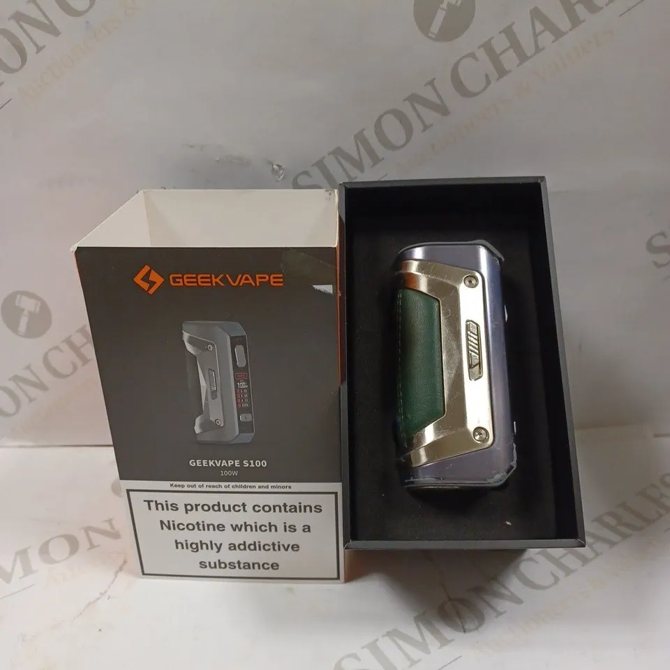 BOXED GEEKVAPE S100 - SILVER