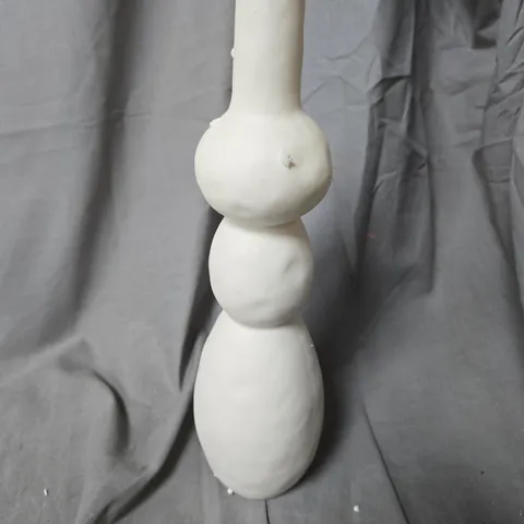 K BY KELLY HOPPEN TALL ABSTRACT VASE IN WHITE