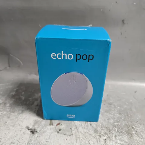 BOXED AMAZON ECHO POP
