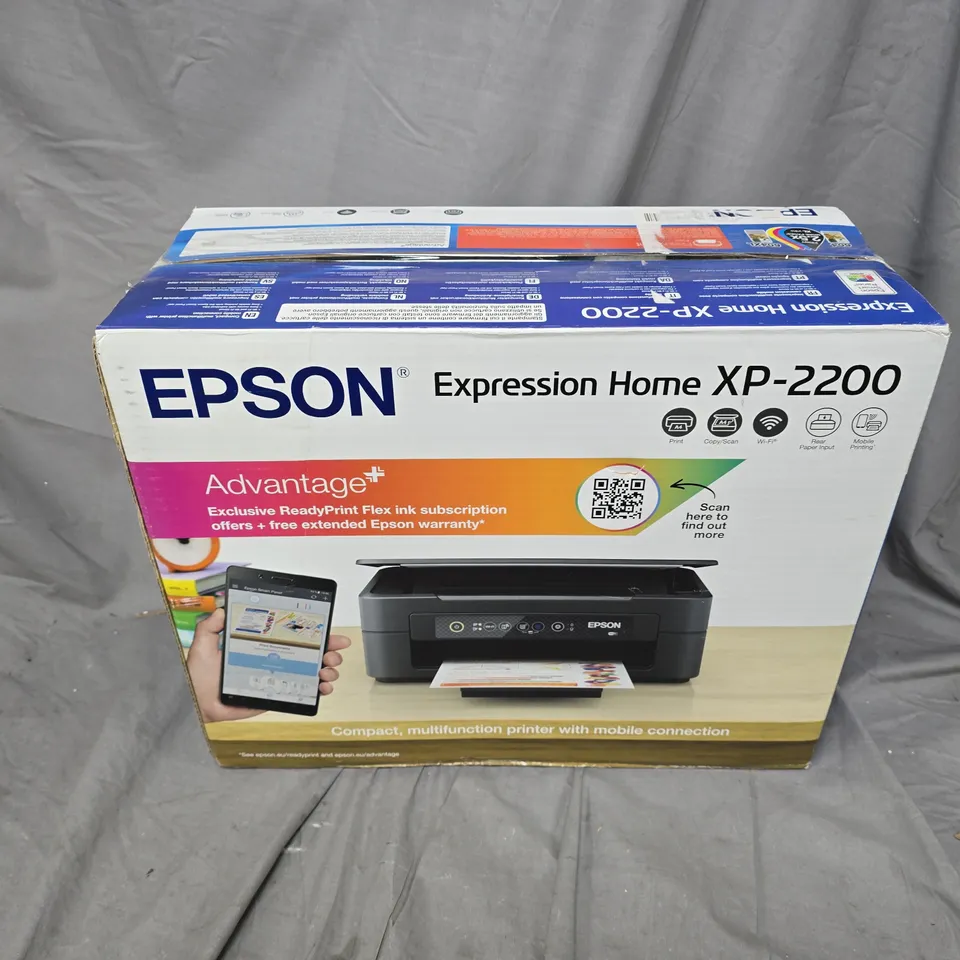 BOXED EPSON EXPRESSION HOME XP-2200 PRINTER