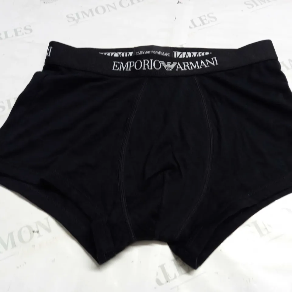 EMPORIO ARMANI BOXERS IN BLACK - EU SMALL