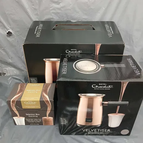 BOXED HOTEL CHOCOLAT VELVETISER AND EVERYTHING SELECTION BOX
