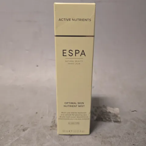 BOXED ESPA OPTIMAL SKIN NUTRIENT MIST