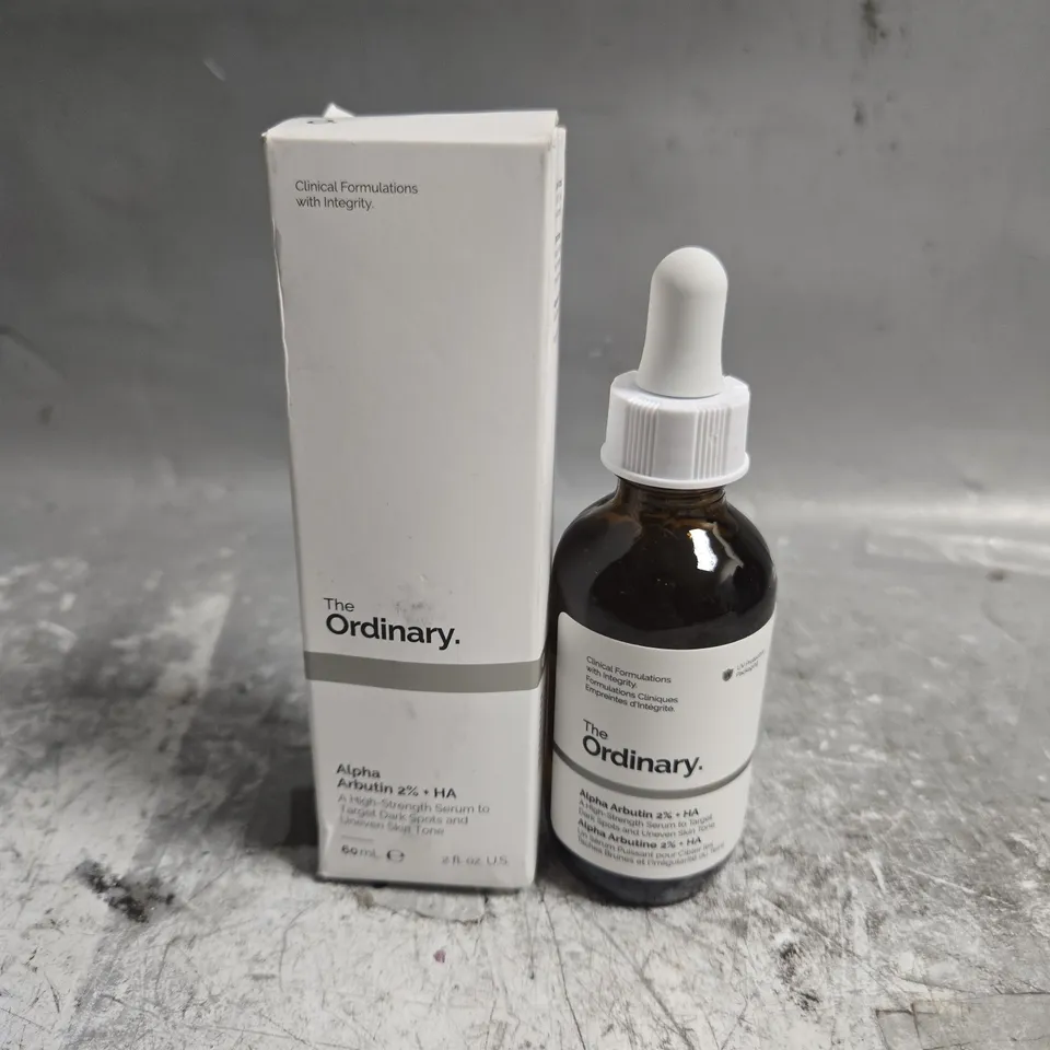 THE ORDINARY ALPHA ARBUTIN 2% + HA, BRIGHTENS SKIN - 60ML