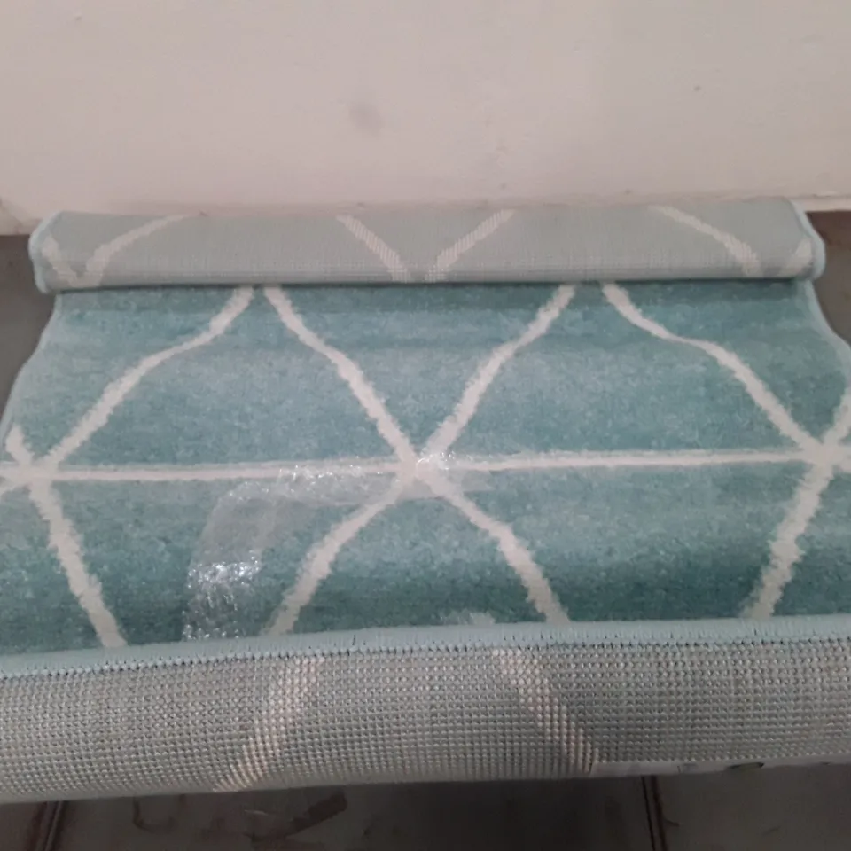 BRAND NEW PACO HOME STELLA 2V BLUE RUG 60X100CM