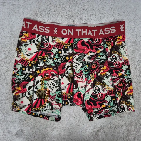 ON THAT ASS ORIGINALS ILLUSION BOXER BRIEF SIZE MEDIUM