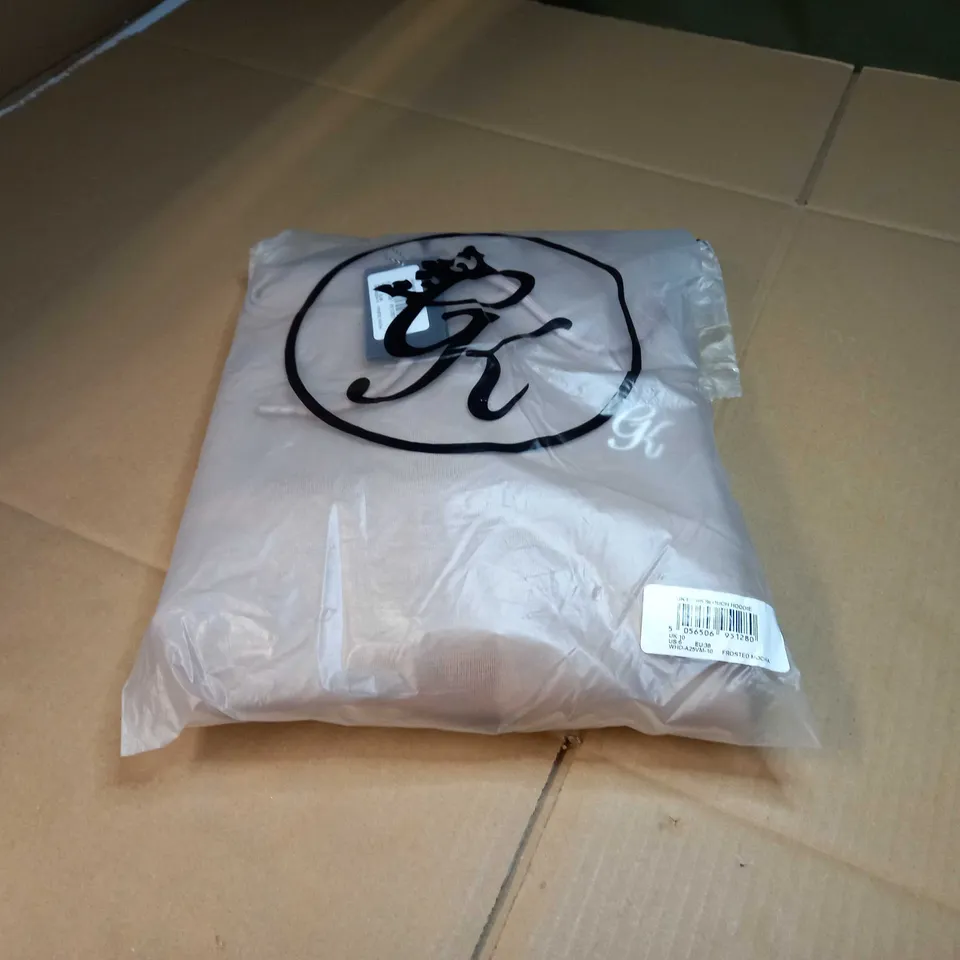 PACKAGED GYM KING FROSTED MOCHA SLOUCH HOODIE - SIZE 10