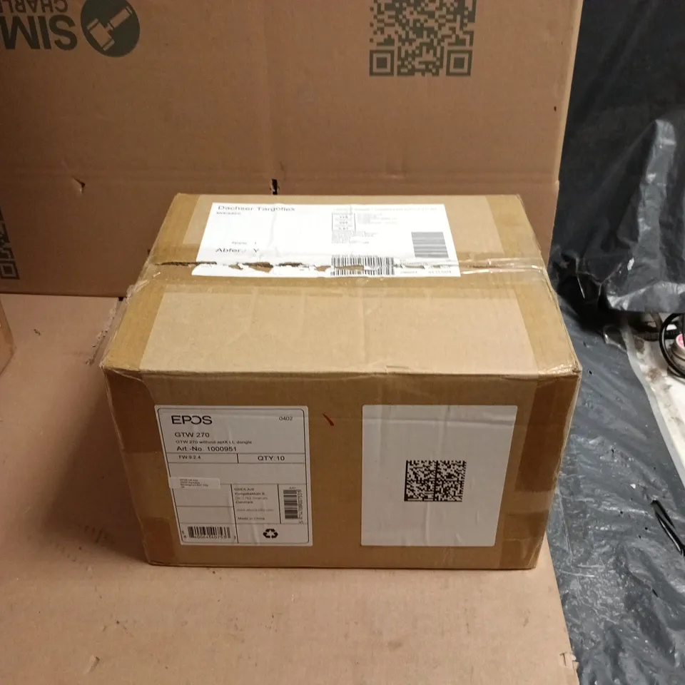 BOX OF APPROXIMATELY 8 EPOS GTW 270 GAMING EARPHONES - COLLECTION ONLY