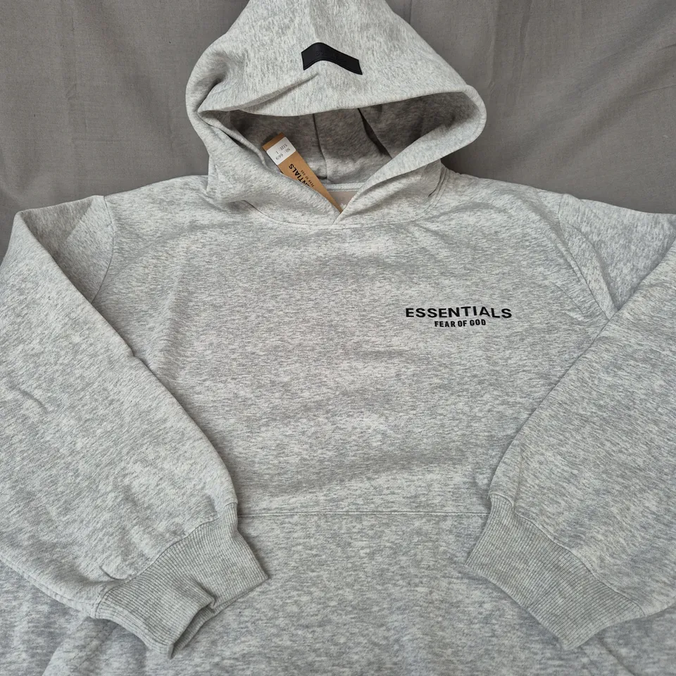 ESSENTAILS FEAR OF GOD HOODIE SIZE LARGE