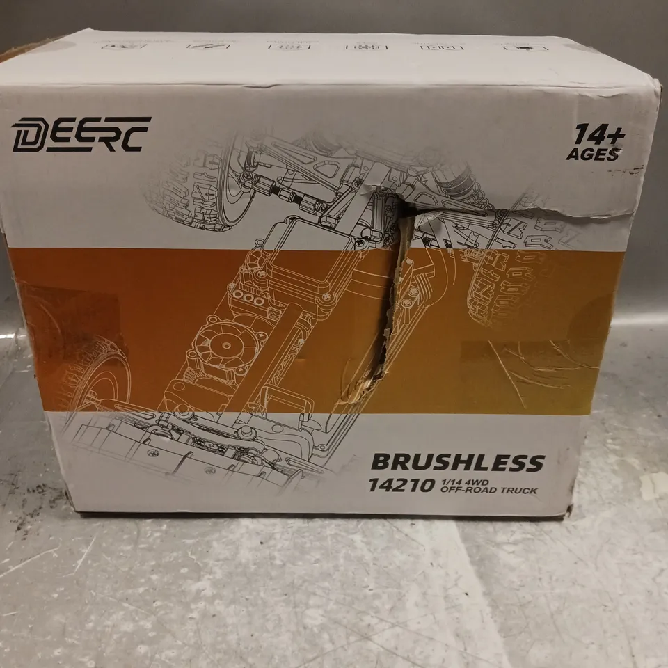 BOXED DEERC 14210 BRUSHLESS OFF ROAD RC TRUCK 