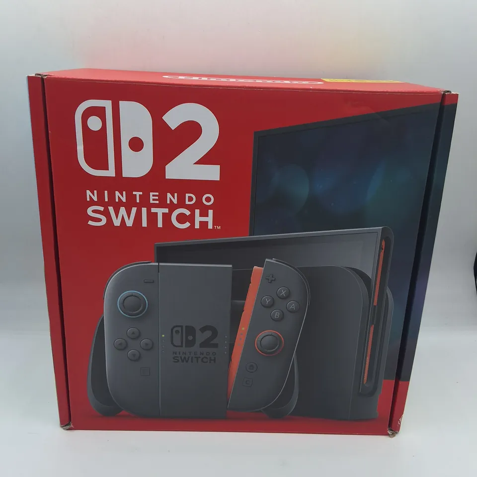BOXED NINTENDO SWITCH 2 HANDHELD GAMING CONSOLE WITH ACCESSORIES 