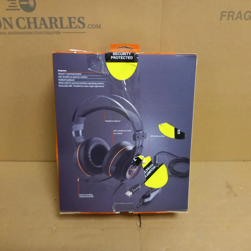 BLACKWEB GAMING HEADSET-USB