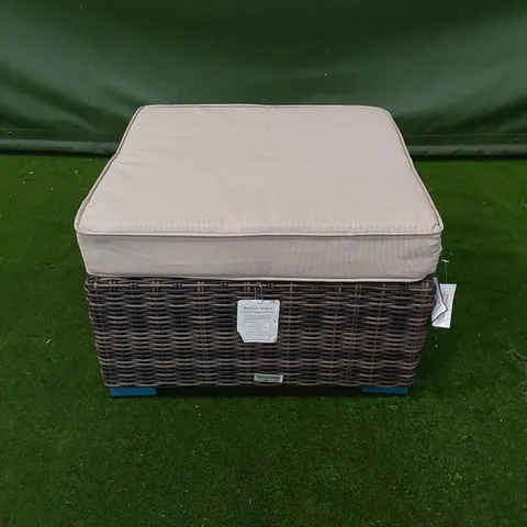 DESIGNER GARDEN/PATIO STOOL WITH CUSHION
