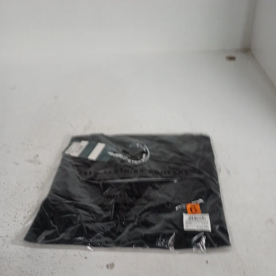 CREW CLOTHING COMPANY PERFECT V-NECK SLUB BLACK TOP – UK SIZE 6 