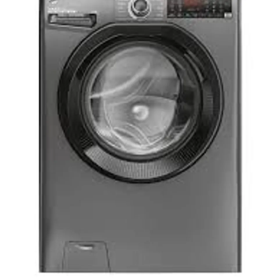 PACKAGED HOOVER H-WASH 350 GRAPHITE-BLACK / 9 KG FREESTANDING WASHING MACHINE
