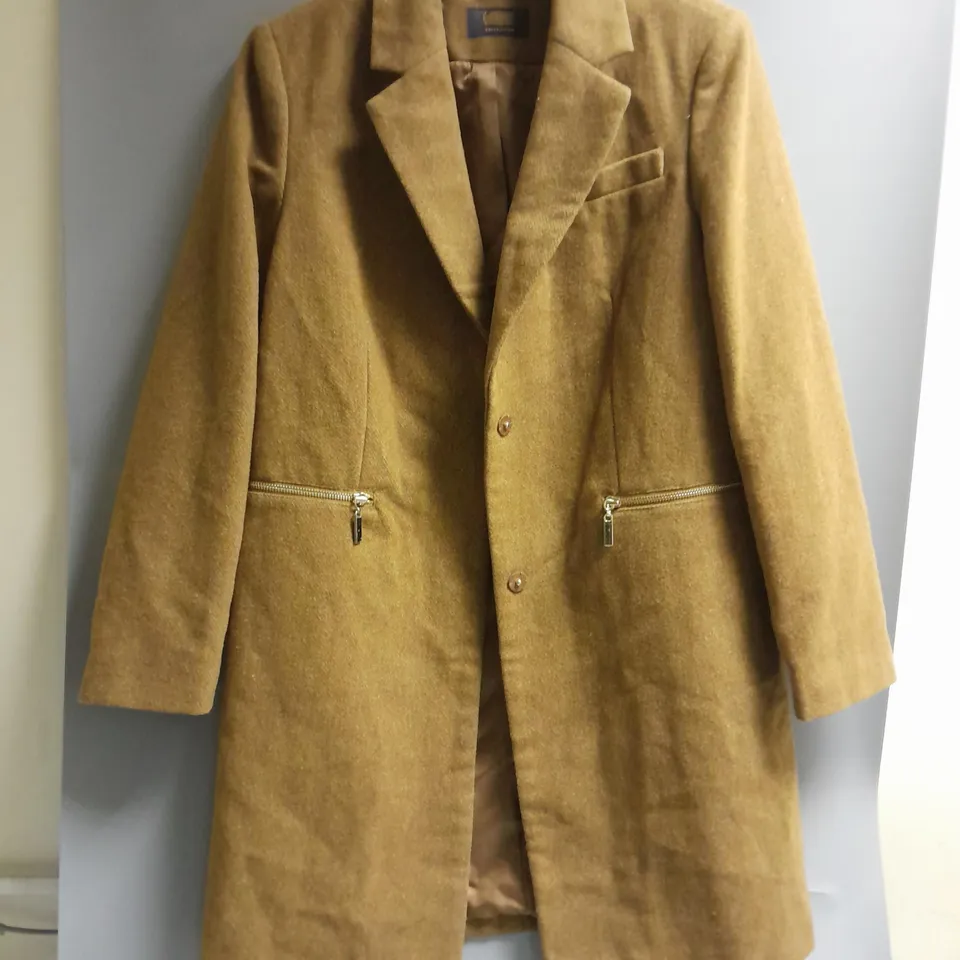 M&S COLLECTION WOMEN'S BROWN JACKET SIZE UNSPECIFIED 