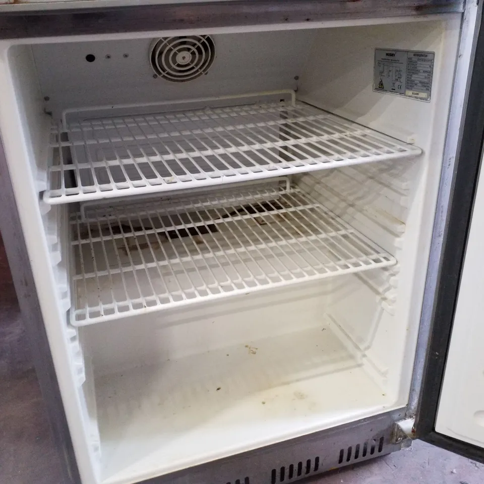 HUSKY CSS1H-SD-SS-R-UK-HT UNDER COUNTER COMMERCIAL FRIDGE