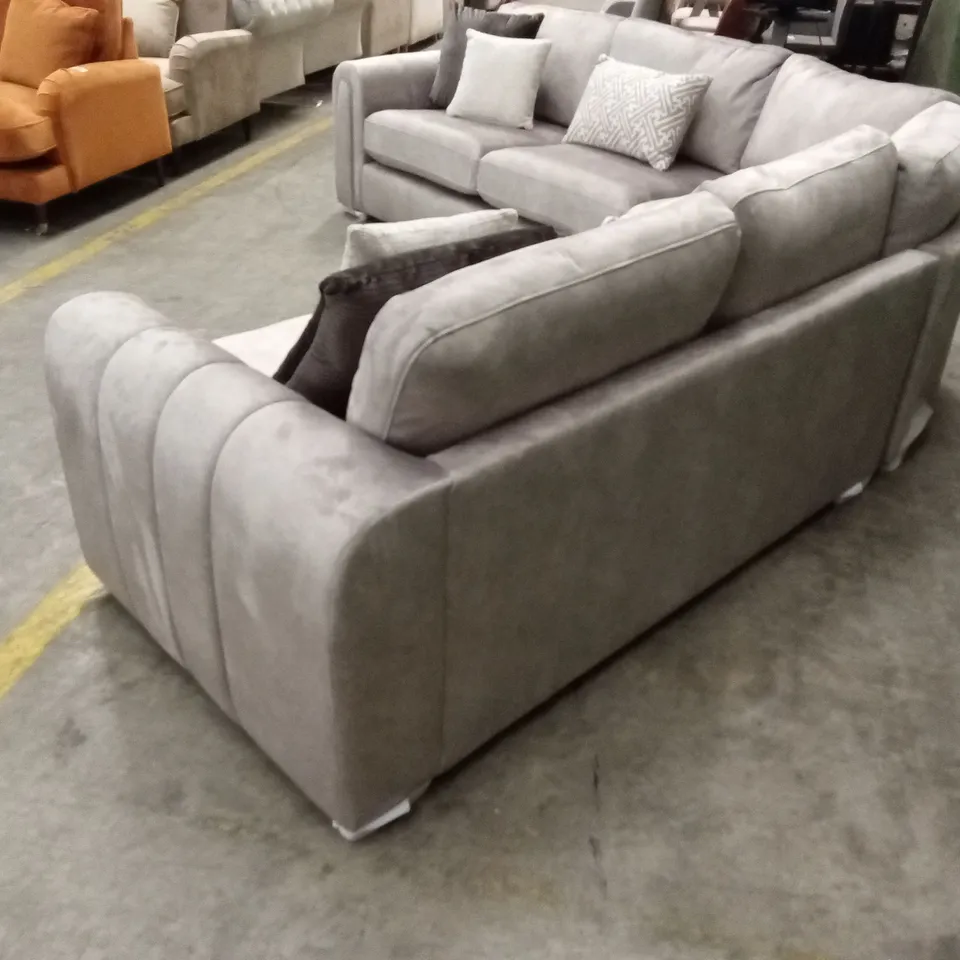 AMARA CORNER GROUP SOFA - STONE RRP £2849