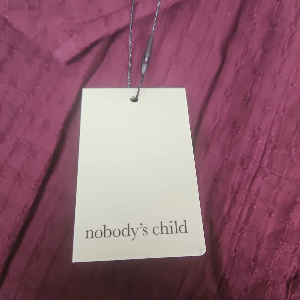 NOBODY'S CHILD SLEEVELESS STARLIGHT MIDI DRESS - SIZE 8