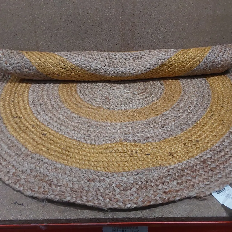 MAISONS ROUND JUTE AREA RUG - 100cm