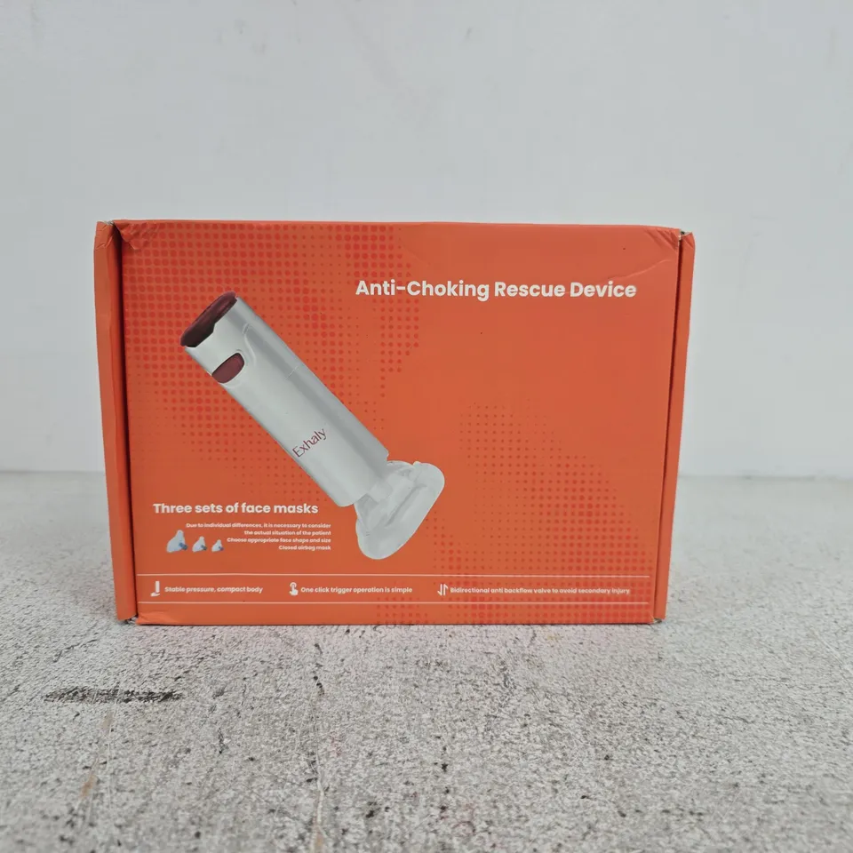 ANTI-CHOKING RESCUE DEVICE