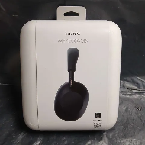 SONY WH-1000XM6 WIRELESS HEADPHONES - BLACK (WITH CARRY CASE AND 3.5MM CABLE)