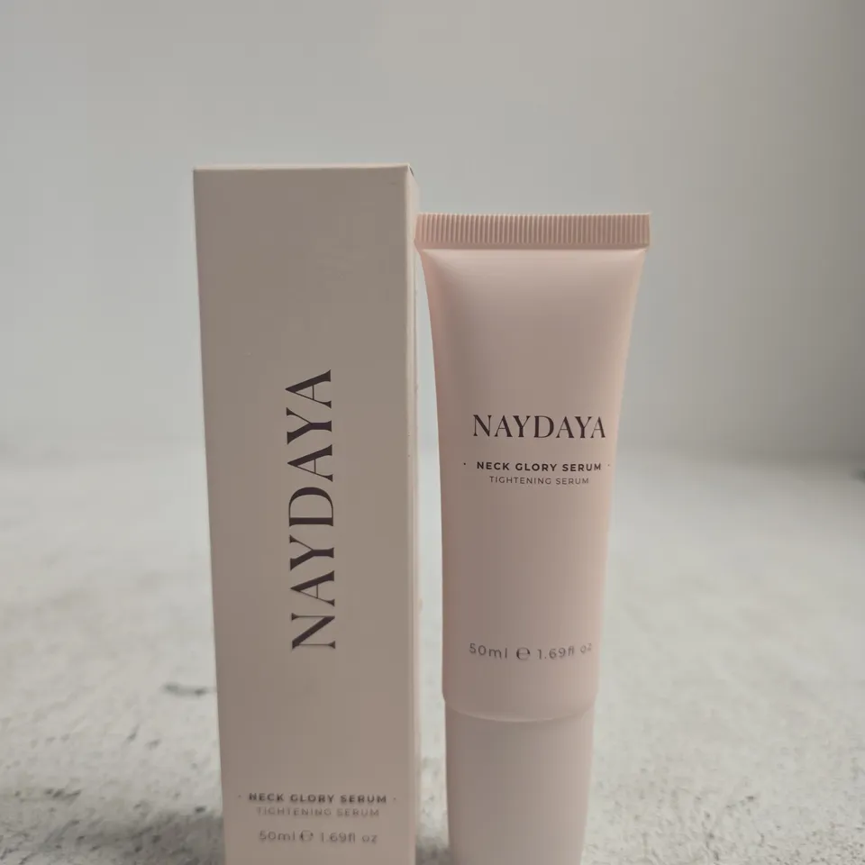 BOXED NAYDAYA NECK GLORY SERUM – TIGHTENING SERUM, 50ML
